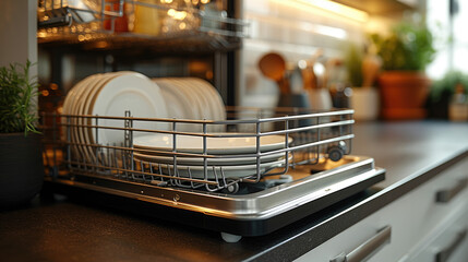 Compact Dishwasher for Small Urban Apartments