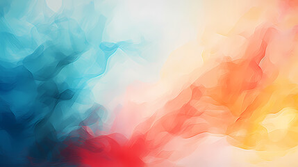 Colorful abstract watercolor seamless pattern background, abstract texture