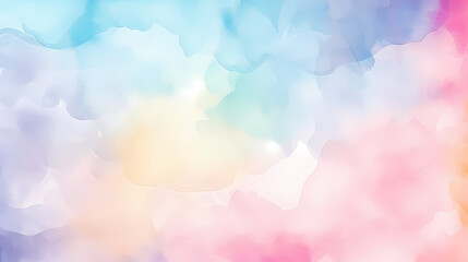 Colorful abstract watercolor seamless pattern background, abstract texture