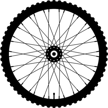 recommend clip art: Bike Bicycle wheel vector icon. Bicycle Wheel Logo Template Design. Bicycle wheel symbol. Bike rubber. Mountain tyre. Valve. Fitness cycle. Motor Bike. Vector.