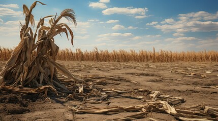 agriculture dead corn