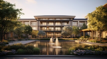 assisted senior living building