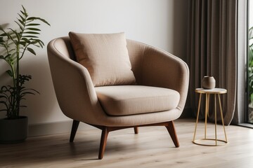 classic armchair in the interior