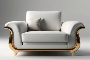classic armchair in the interior