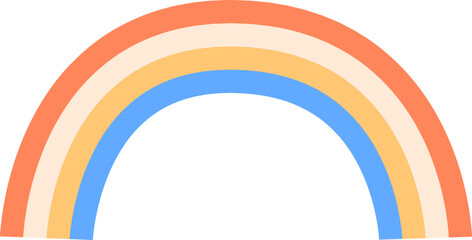 Obraz premium colorful rainbow decoration