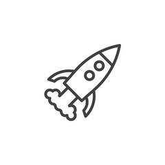 Innovation and progress line icon