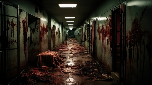 gore bloody horror hospital