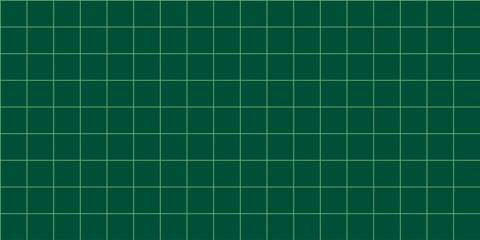 Green checkered grid background. Seamless vector pattern. Cutting Mat Pattern.