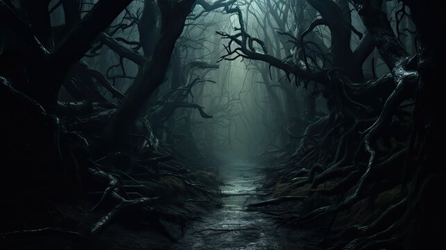 eerie horror fantasy