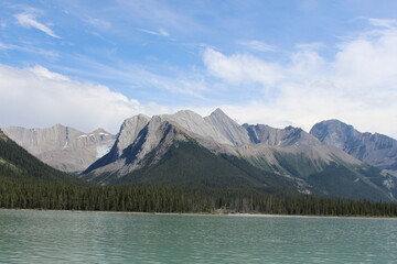 Jasper, Lake, Mountain Scenery