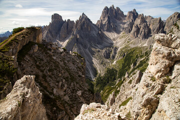 Cadini di Misurina in the Dolomites, Italy, Europe