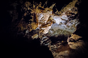 Inside Wind Cave National Park in South Dakota
