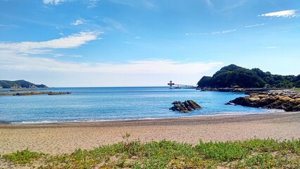 海と海岸と砂浜
