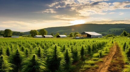 cannabis cbd hemp farm