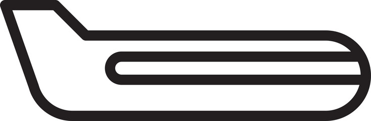 Obraz premium Plane Icon Illustration