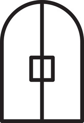 Door Icon Illustration