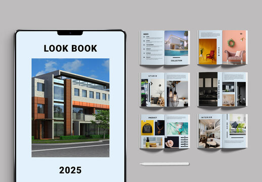 Catalog Look book Layout
