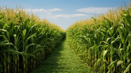 farming corn silage