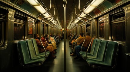 transportation new york subway car