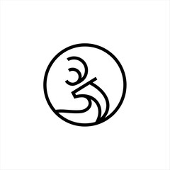 Obraz premium deer logo design inspiration. deer icon. deer head