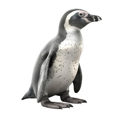 African Penguin PNG Cutout, Generative AI