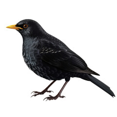 Blackbird PNG Cutout, Generative AI