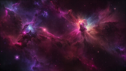 space nebula - obrazy, fototapety, plakaty