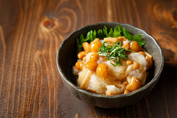 なめこおろし和え