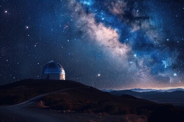 Fototapeta na wymiar Astronomy galaxy concept background 