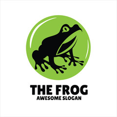  frog logo design