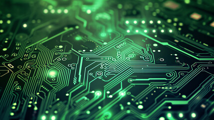 circuit board hi tech background