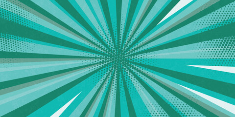 Background in pop art style. Abstract rays background. Vector background.