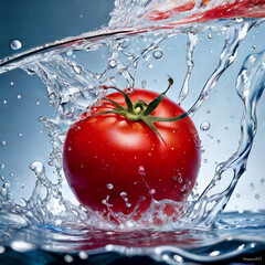 tomato in water
