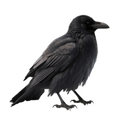 Crow PNG Cutout, Generative AI