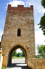 Tower of the Four Gates in Vicopisano, Tuscany, Italy