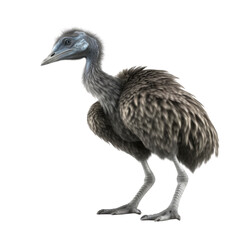 Fototapeta premium Emu PNG Cutout, Generative AI