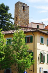 Shin of the town of Vicopisano; Tuscany, Italy