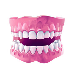teeth and tools isolated background transparent PNG