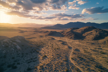 Fototapeta na wymiar Valley in the desert
