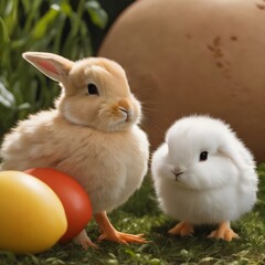 Chick and Bunny