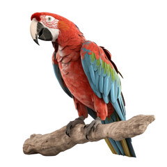 Fototapeta premium Macaw PNG Cutout, Generative AI