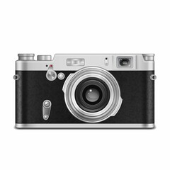 Retro Camera Isolated