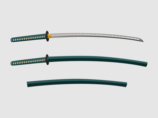 Katana Vector Image And Illustration