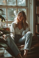 Unwinding at Home After a Busy Day