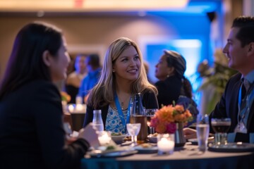 Corporate Event Provides Professionals With Opportunities For Meaningful Conversations And Networking