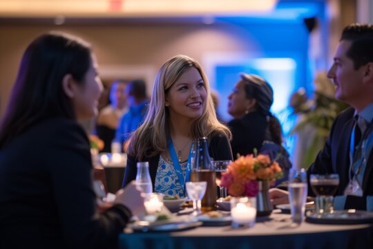 Corporate Event Provides Professionals With Opportunities For Meaningful Conversations And Networking