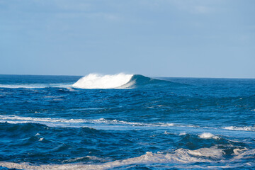 waves of the Atlantic Ocean