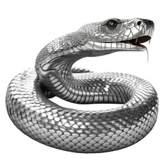 Fototapeta premium Cobra PNG Cutout, Generative AI