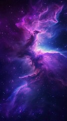 Abstract galaxy space background . Vertical background 