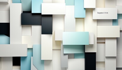 Abstract background with squares. Created with Ai